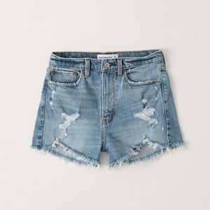 Abercrombie & Fitch High Rise Mom Shorts